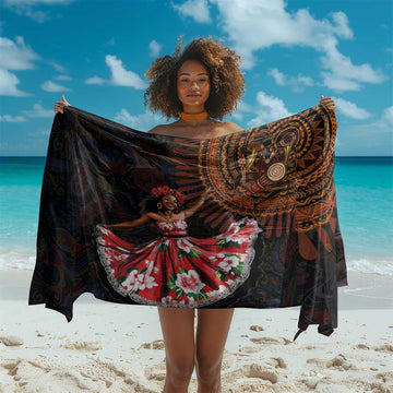 Ladies Sega Dance Sarong Paisley Mix African Pattern LT15