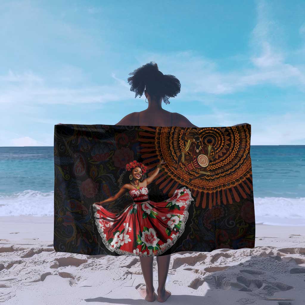 Ladies Sega Dance Sarong Paisley Mix African Pattern LT15