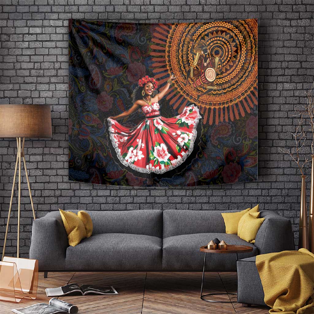 Ladies Sega Dance Tapestry Paisley Mix African Pattern LT15