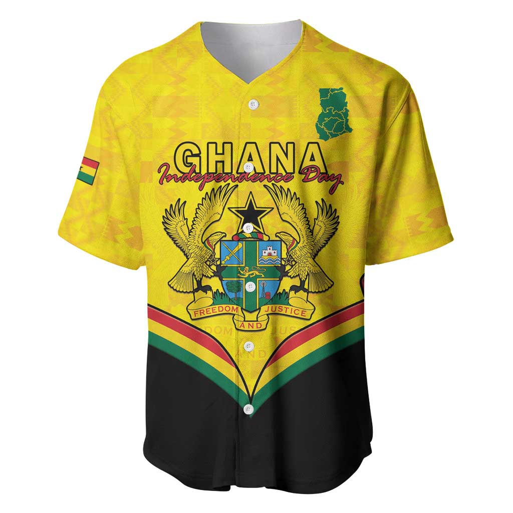 Personalised Afro Ghana Baseball Jersey 68th Anniversary Independence LT15