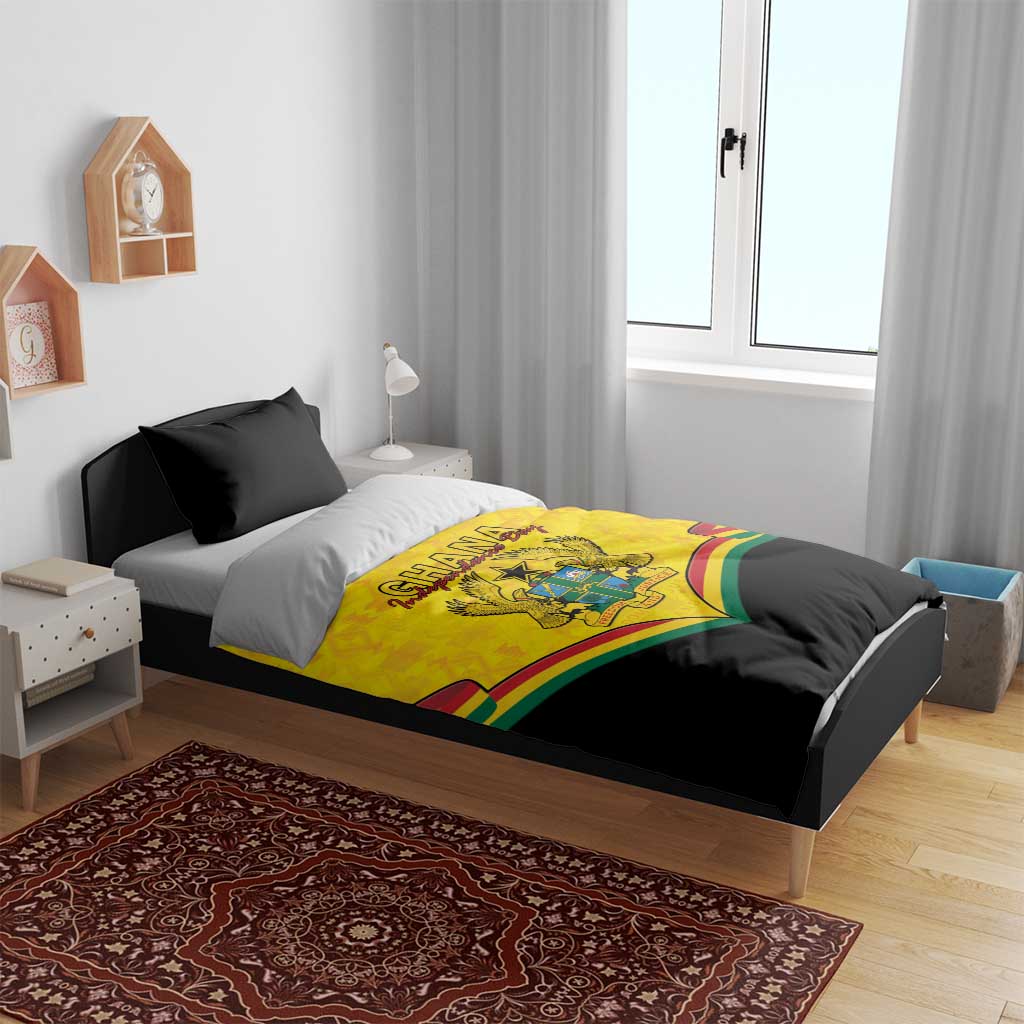 Afro Ghana Bedding Set 68th Anniversary Independence LT15