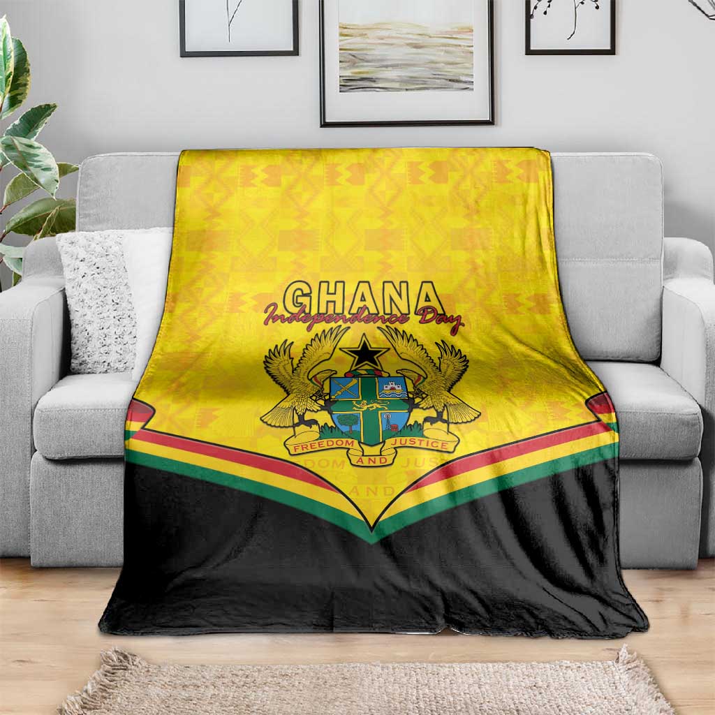 Afro Ghana Blanket 68th Anniversary Independence LT15