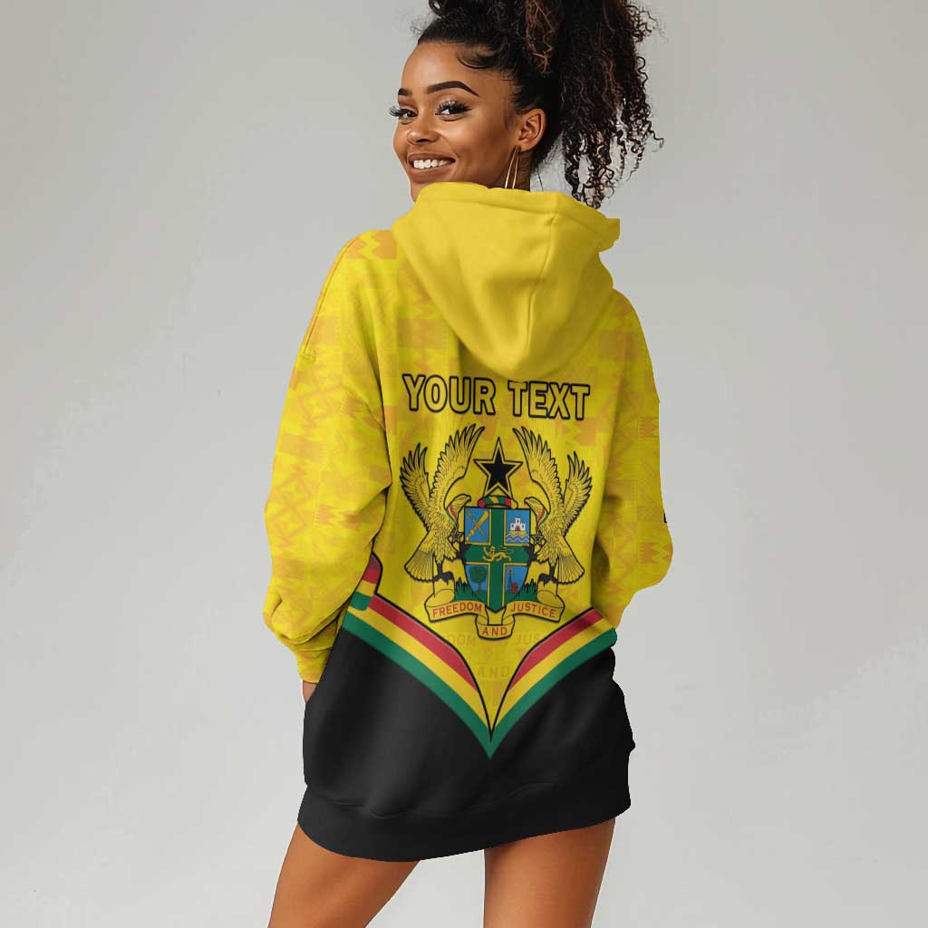 Personalised Afro Ghana Hoodie Dress 68th Anniversary Independence LT15