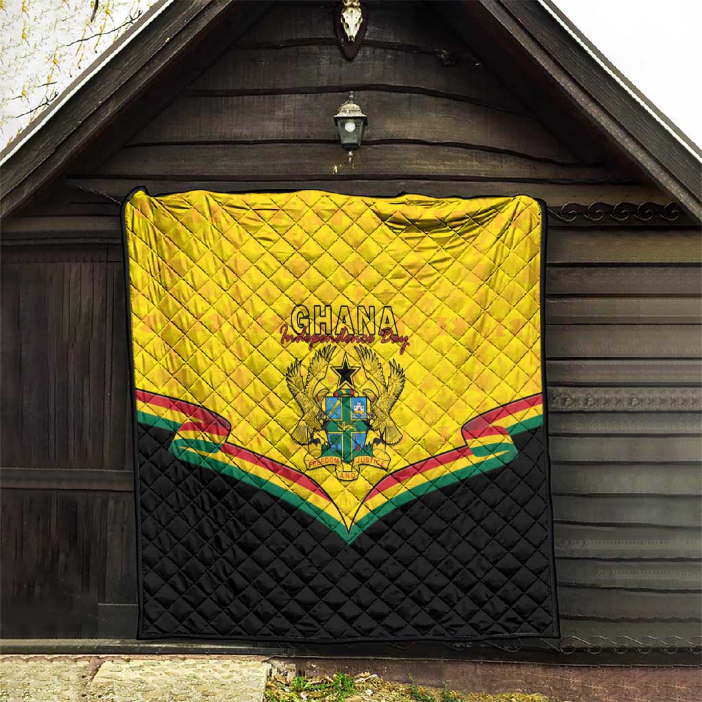 Afro Ghana Quilt 68th Anniversary Independence LT15