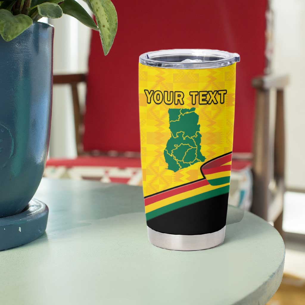 Personalised Afro Ghana Tumbler Cup 68th Anniversary Independence LT15