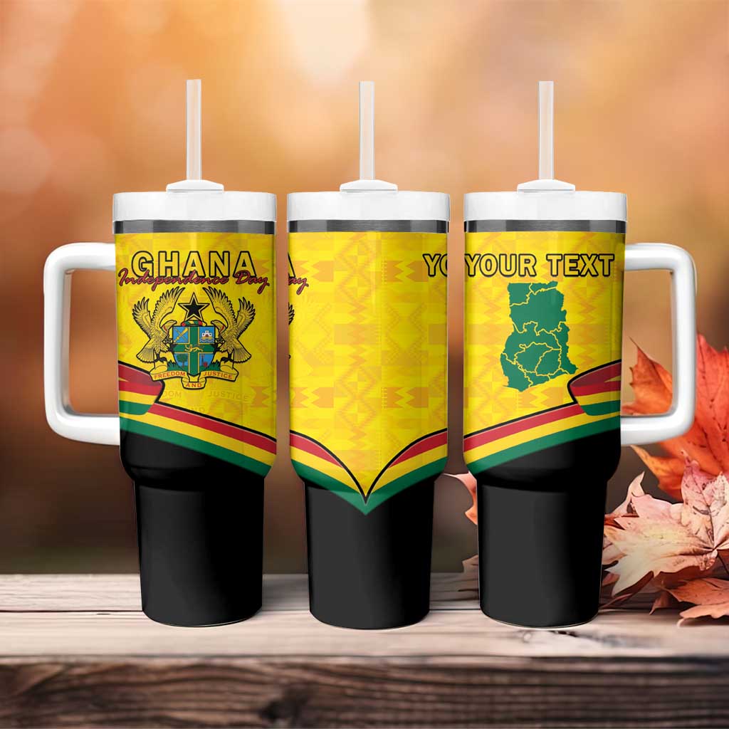 Personalised Afro Ghana Tumbler With Handle 68th Anniversary Independence LT15