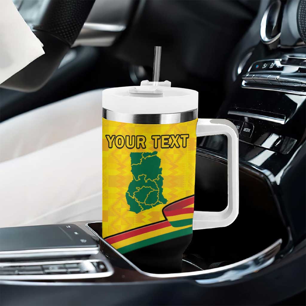 Personalised Afro Ghana Tumbler With Handle 68th Anniversary Independence LT15