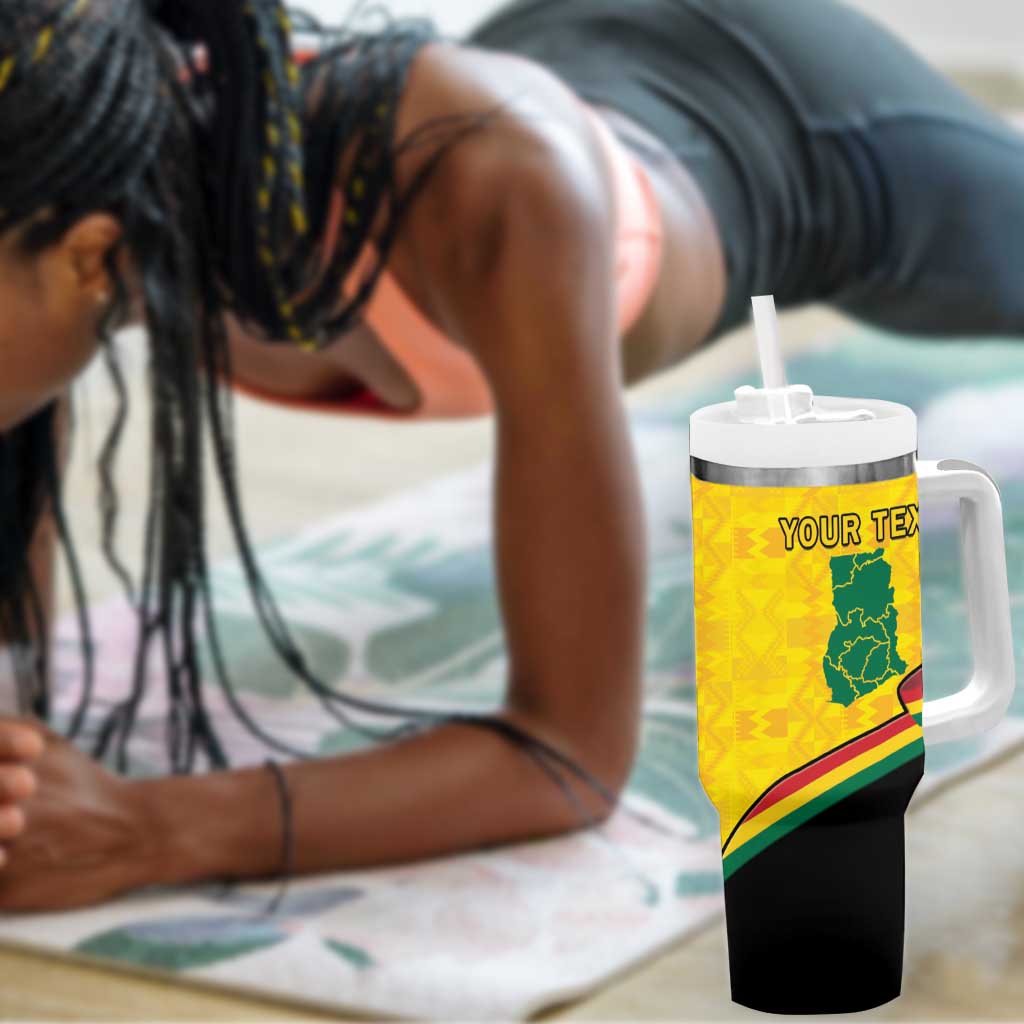 Personalised Afro Ghana Tumbler With Handle 68th Anniversary Independence LT15