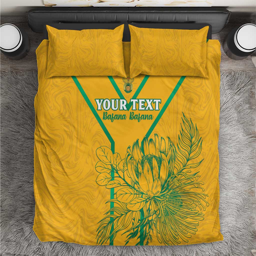 Custom Afro South Africa Soccer Bedding Set Go Champions LT15