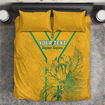 Custom Afro South Africa Soccer Bedding Set Go Champions LT15