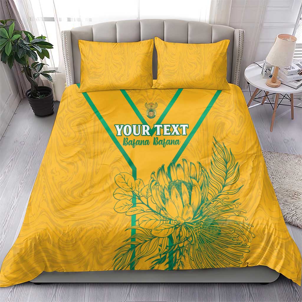 Custom Afro South Africa Soccer Bedding Set Go Champions LT15