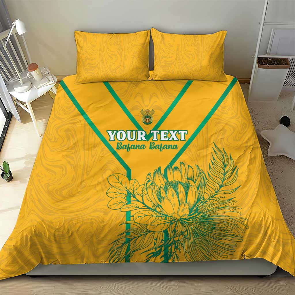 Custom Afro South Africa Soccer Bedding Set Go Champions LT15