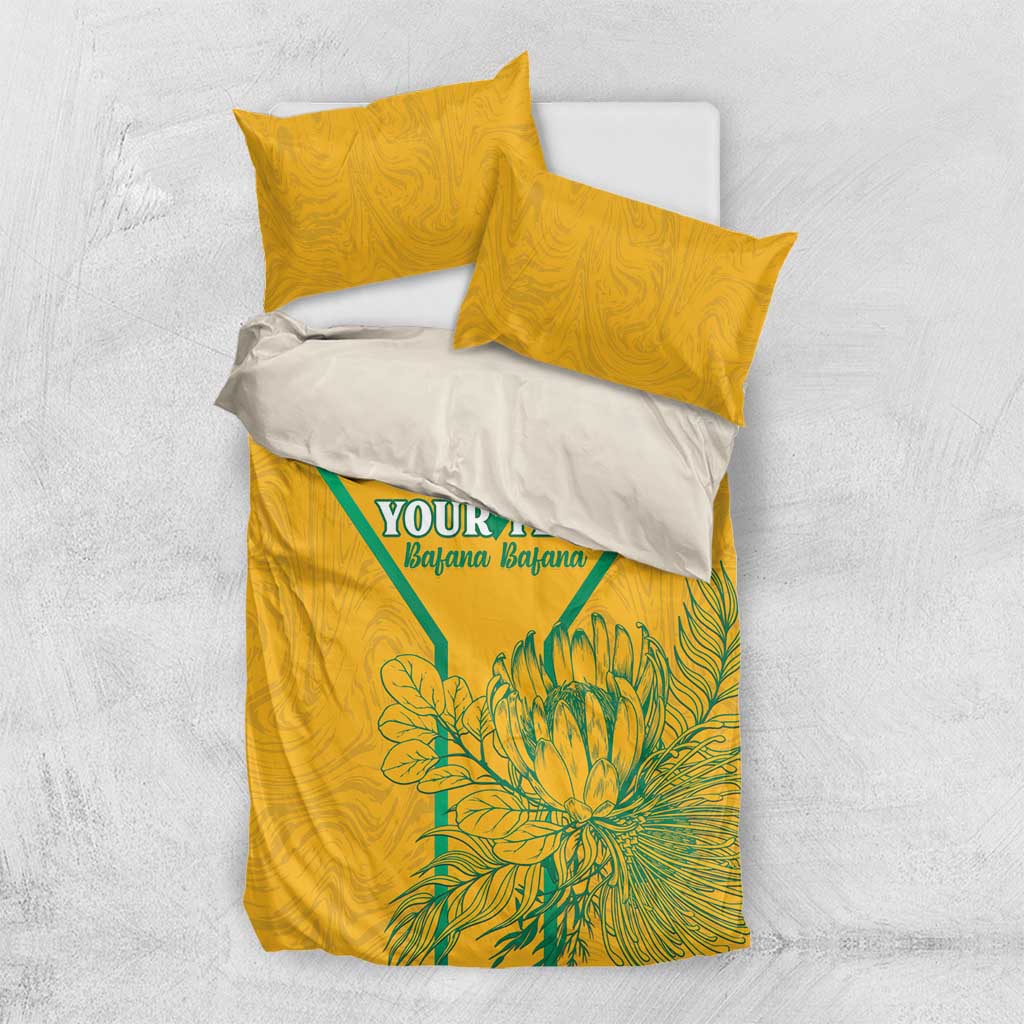 Custom Afro South Africa Soccer Bedding Set Go Champions LT15