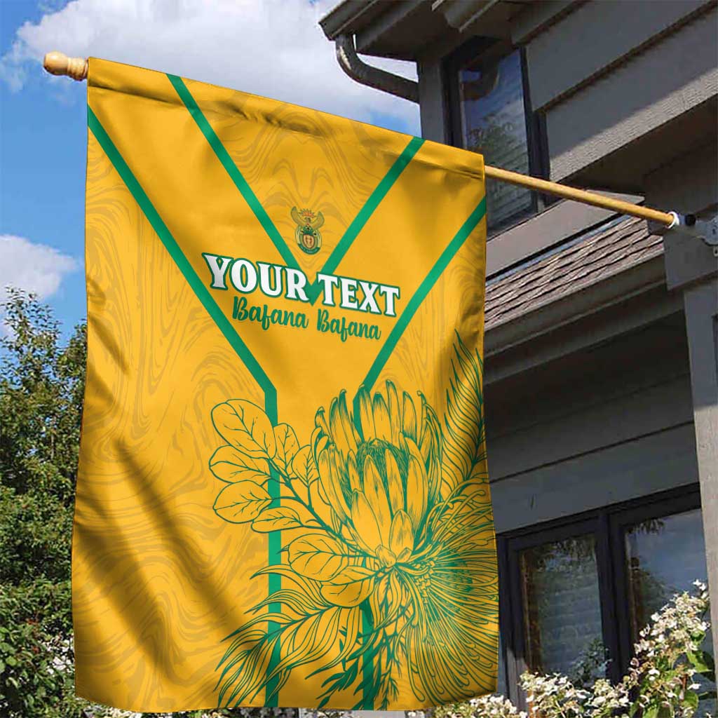 Custom Afro South Africa Soccer Garden Flag Go Champions LT15