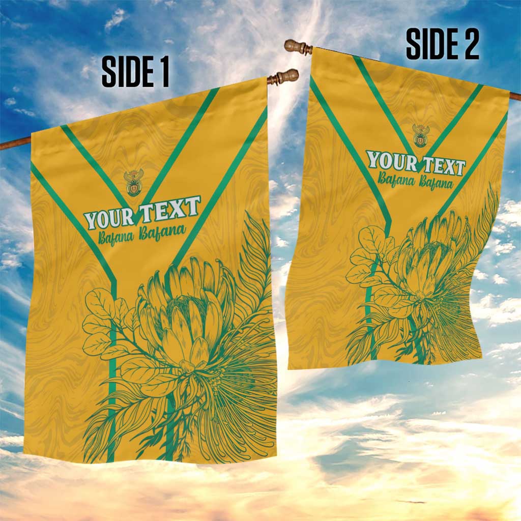 Custom Afro South Africa Soccer Garden Flag Go Champions LT15