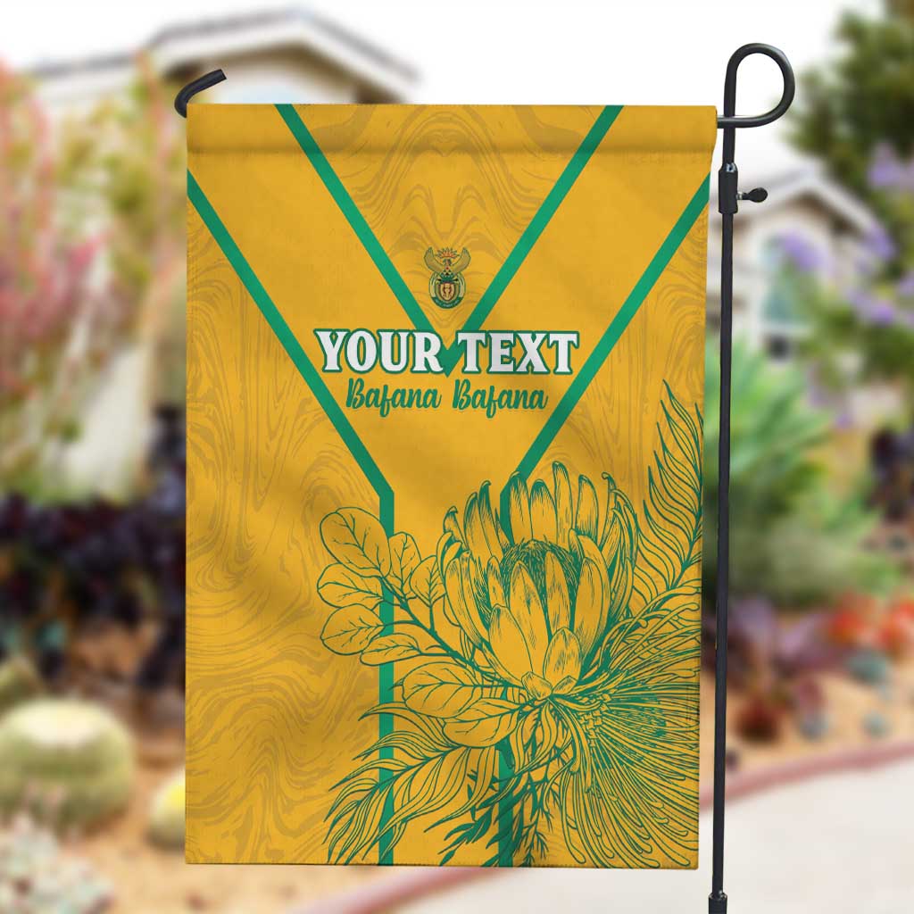 Custom Afro South Africa Soccer Garden Flag Go Champions LT15