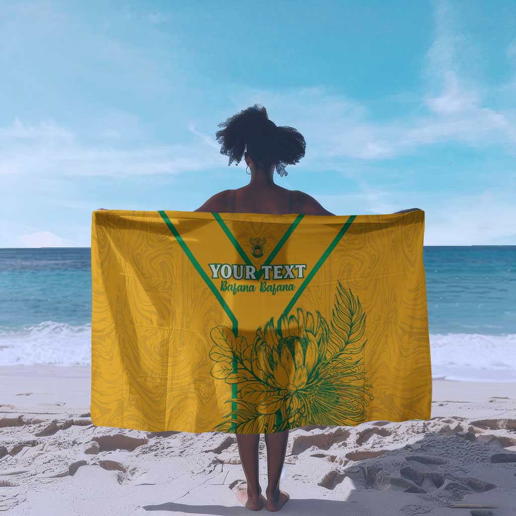 Custom Afro South Africa Soccer Sarong Go Champions LT15