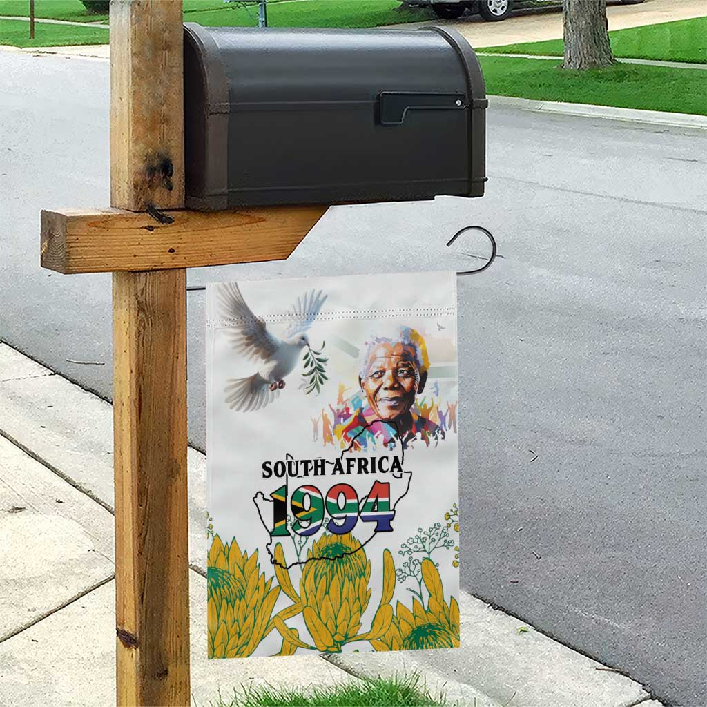 Afro South Africa Freedom Day Garden Flag Nelson Mandela LT15