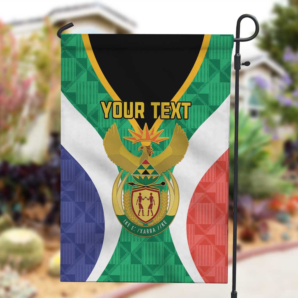 Personalised South Africa Garden Flag Coat Of Arms Flag Style LT15