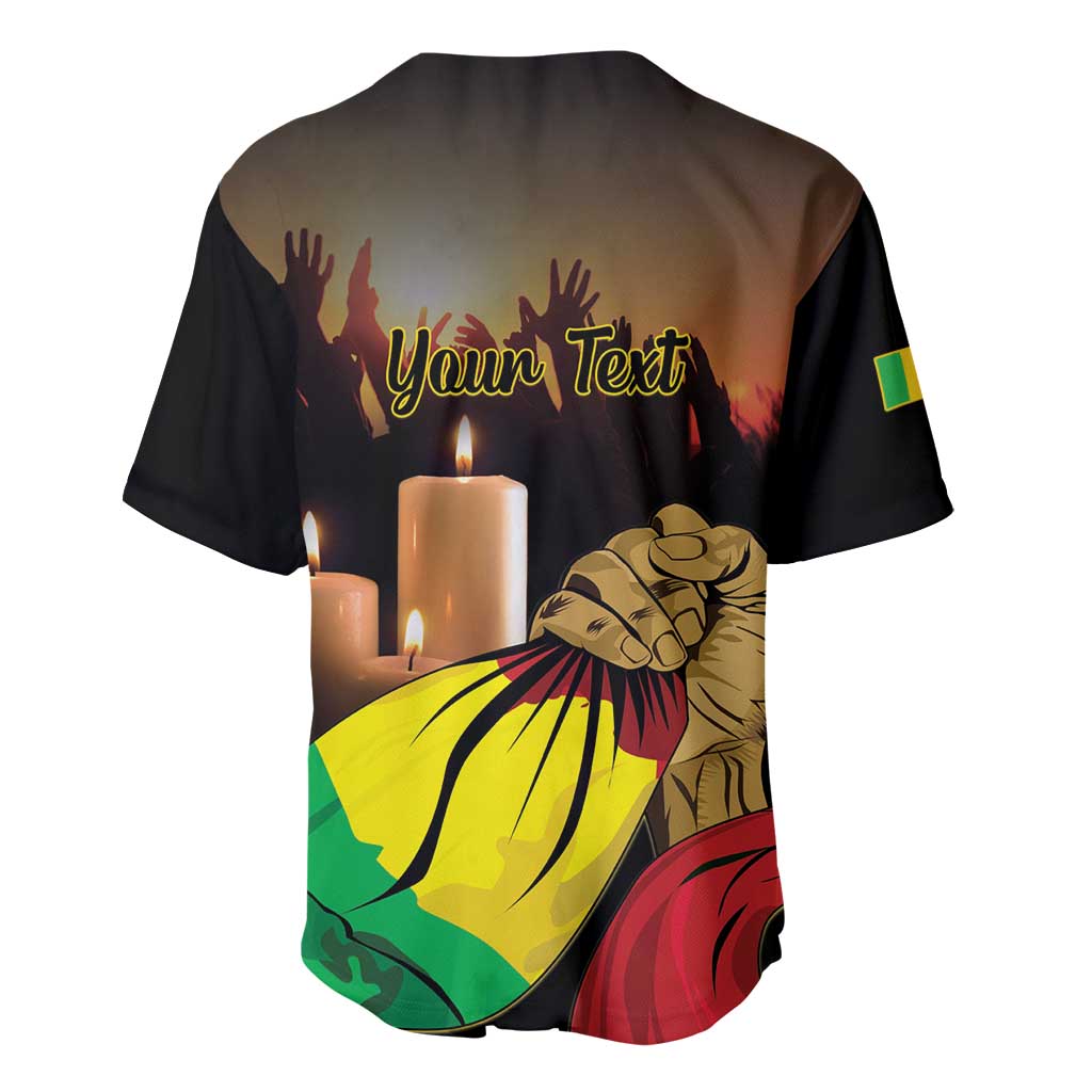 Personalised Proud Mali Martyrs Day In Memory Baseball Jersey LT15