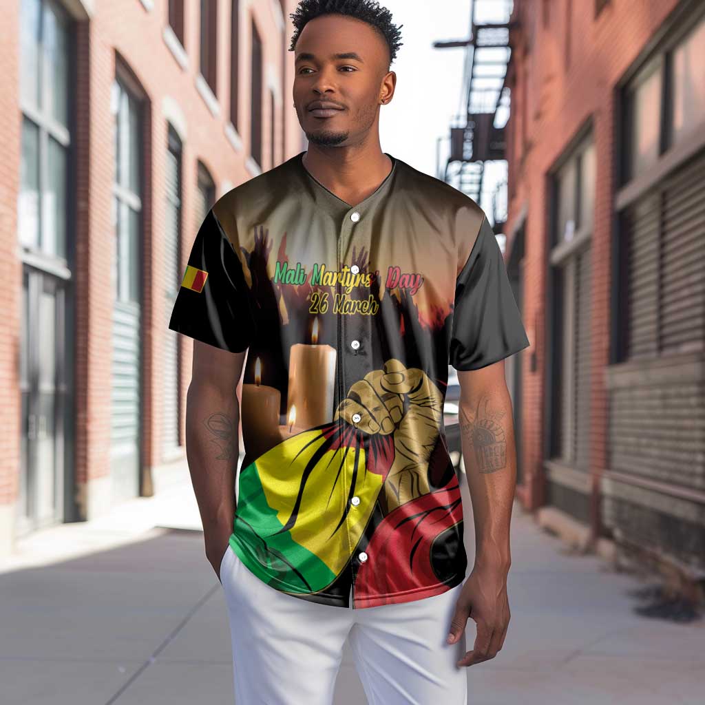 Personalised Proud Mali Martyrs Day In Memory Baseball Jersey LT15