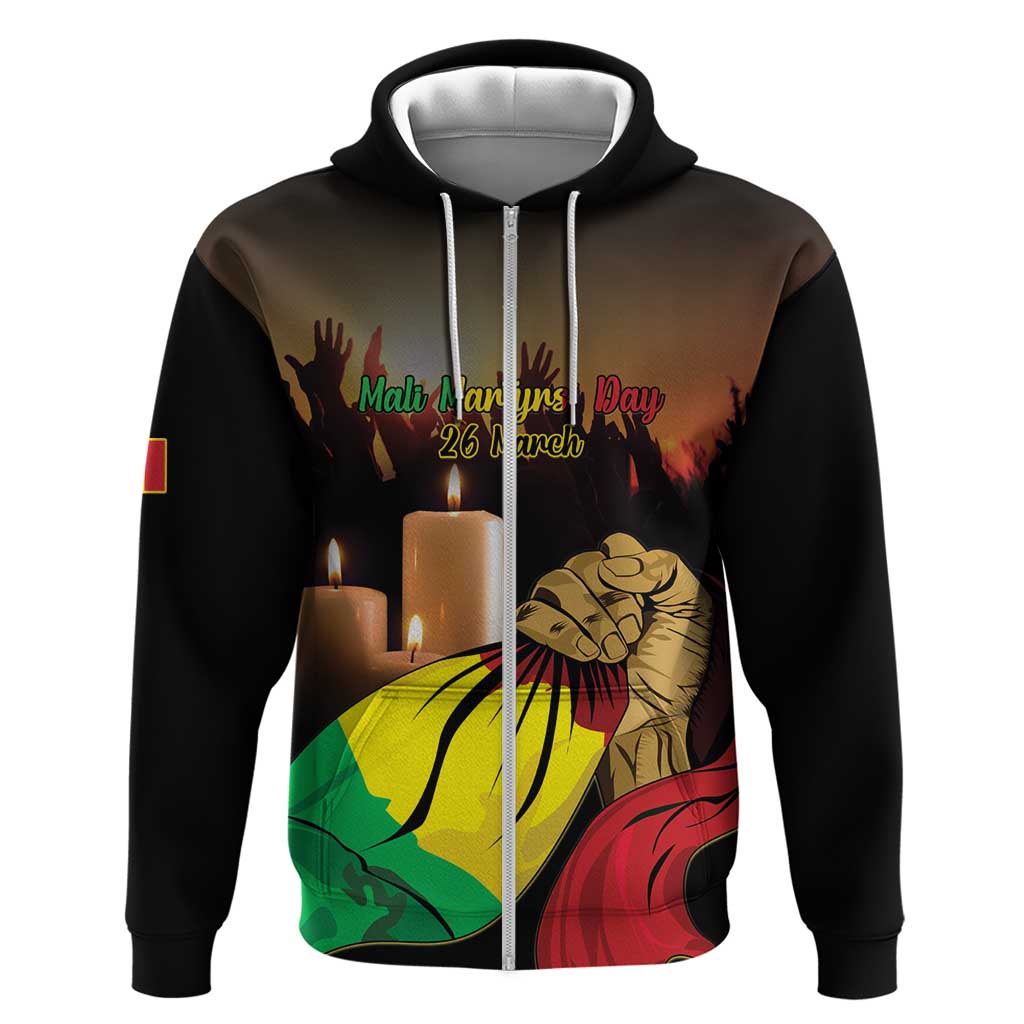 Personalised Mali Martyrs Day Hoodie 26 March LT15