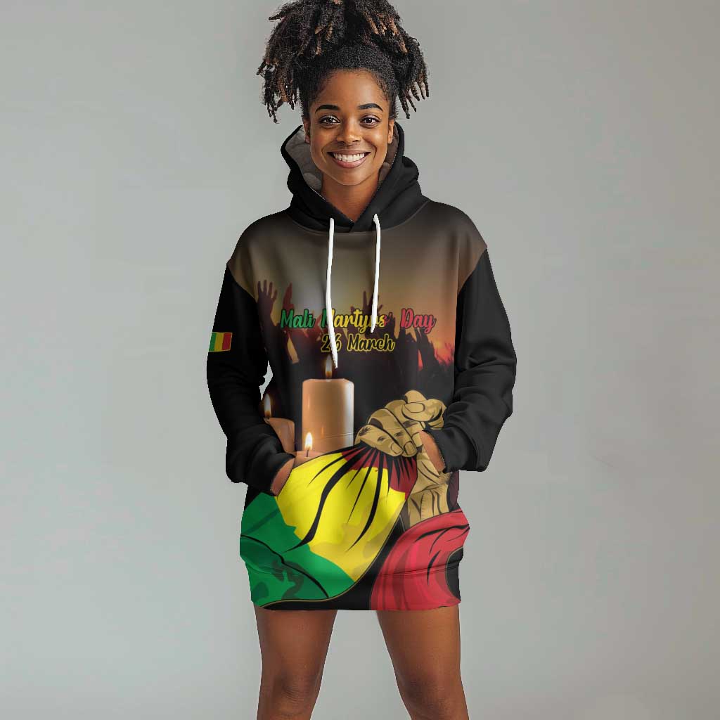 Personalised Proud Mali Martyrs Day In Memory Hoodie Dress LT15