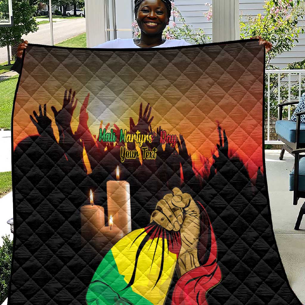 Personalised Proud Mali Martyrs Day In Memory Quilt LT15