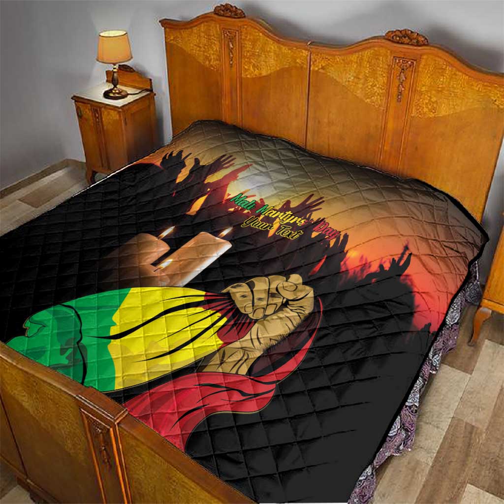Personalised Proud Mali Martyrs Day In Memory Quilt LT15