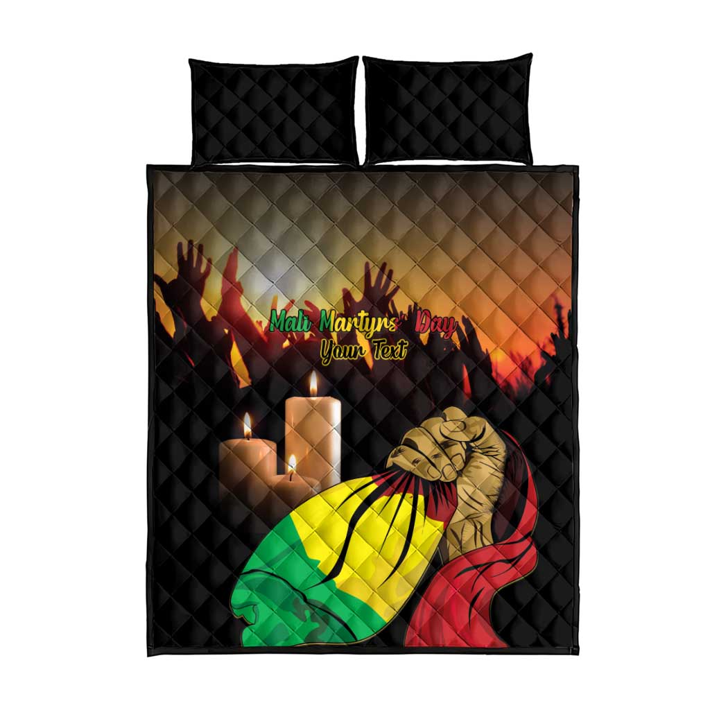 Personalised Proud Mali Martyrs Day In Memory Quilt Bed Set LT15