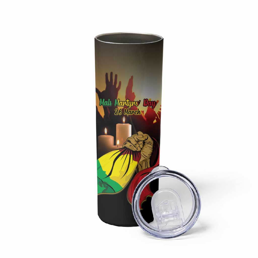 Personalised Proud Mali Martyrs Day In Memory Skinny Tumbler LT15