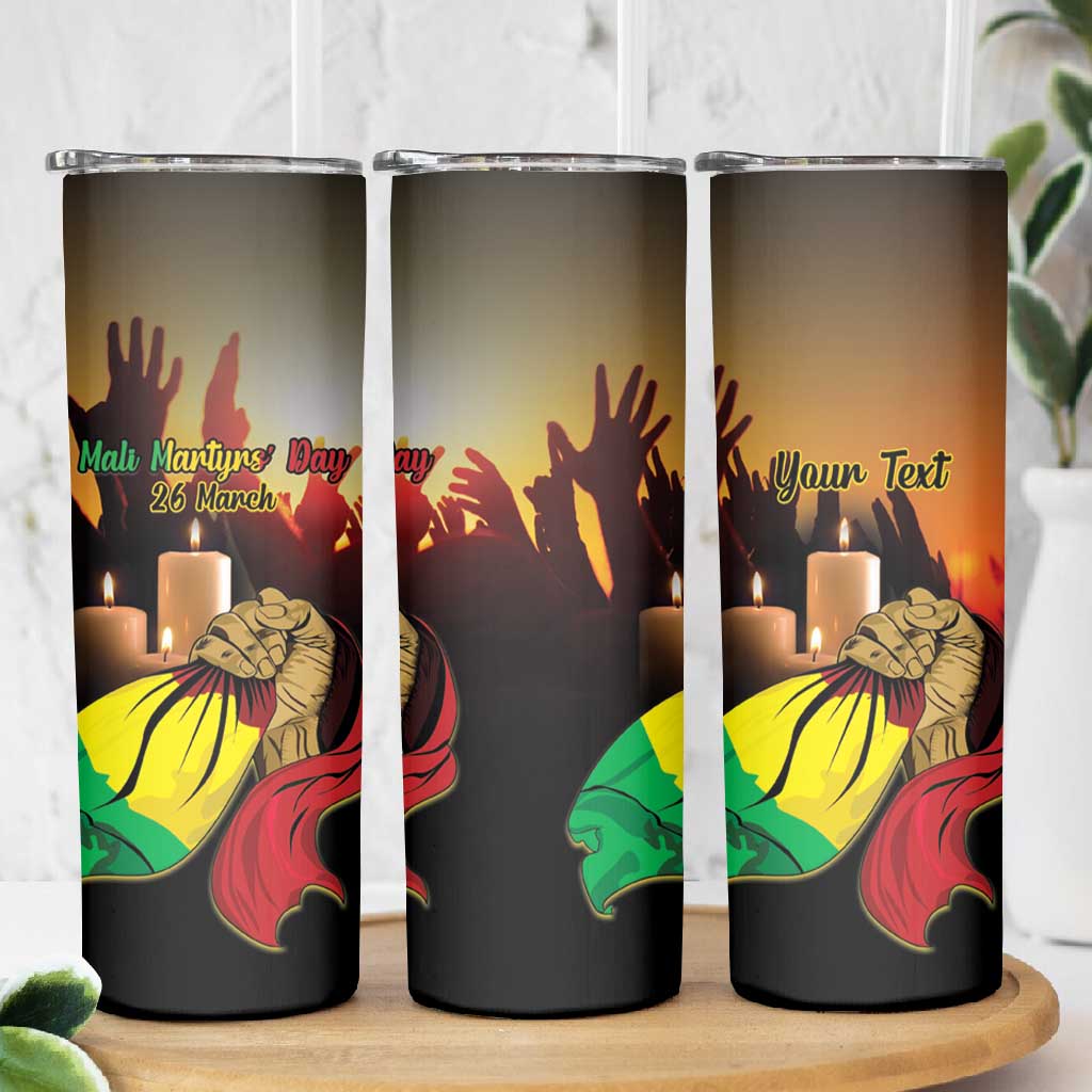 Personalised Proud Mali Martyrs Day In Memory Skinny Tumbler LT15