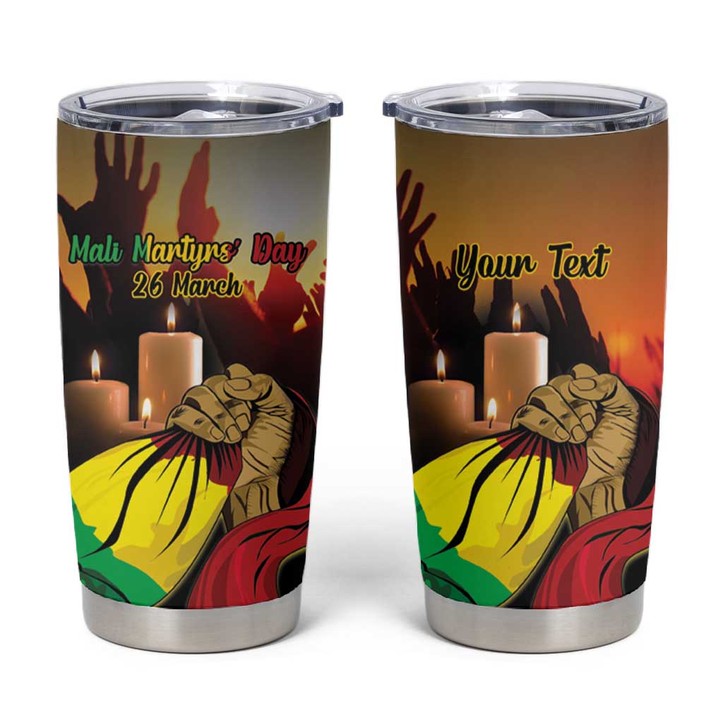 Personalised Proud Mali Martyrs Day In Memory Tumbler Cup LT15