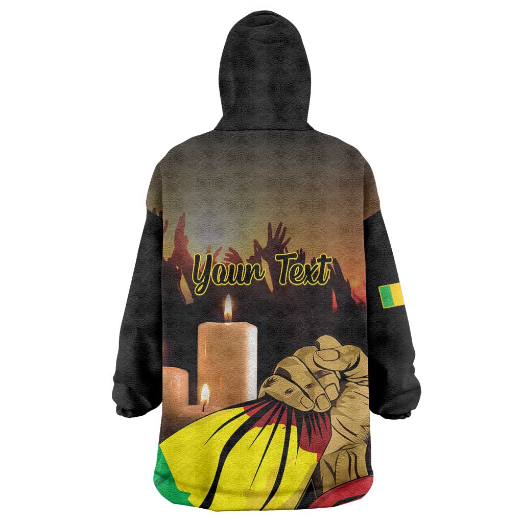 Personalised Proud Mali Martyrs Day In Memory Wearable Blanket Hoodie LT15