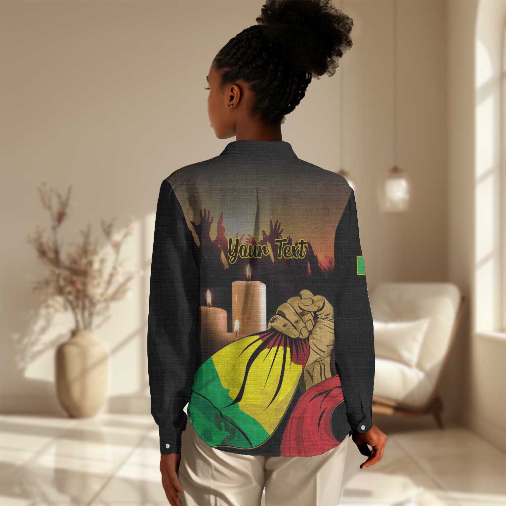 Personalised Proud Mali Martyrs Day In Memory Women Casual Shirt LT15
