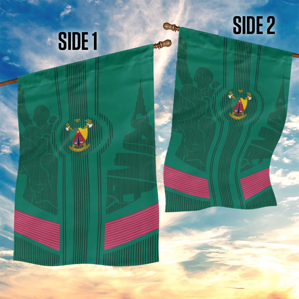 Custom Cameroun Football Garden Flag Allez les Lions LT15