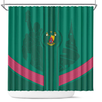 Cameroon Football Shower Curtain Waka Waka - This Time For Africa LT15