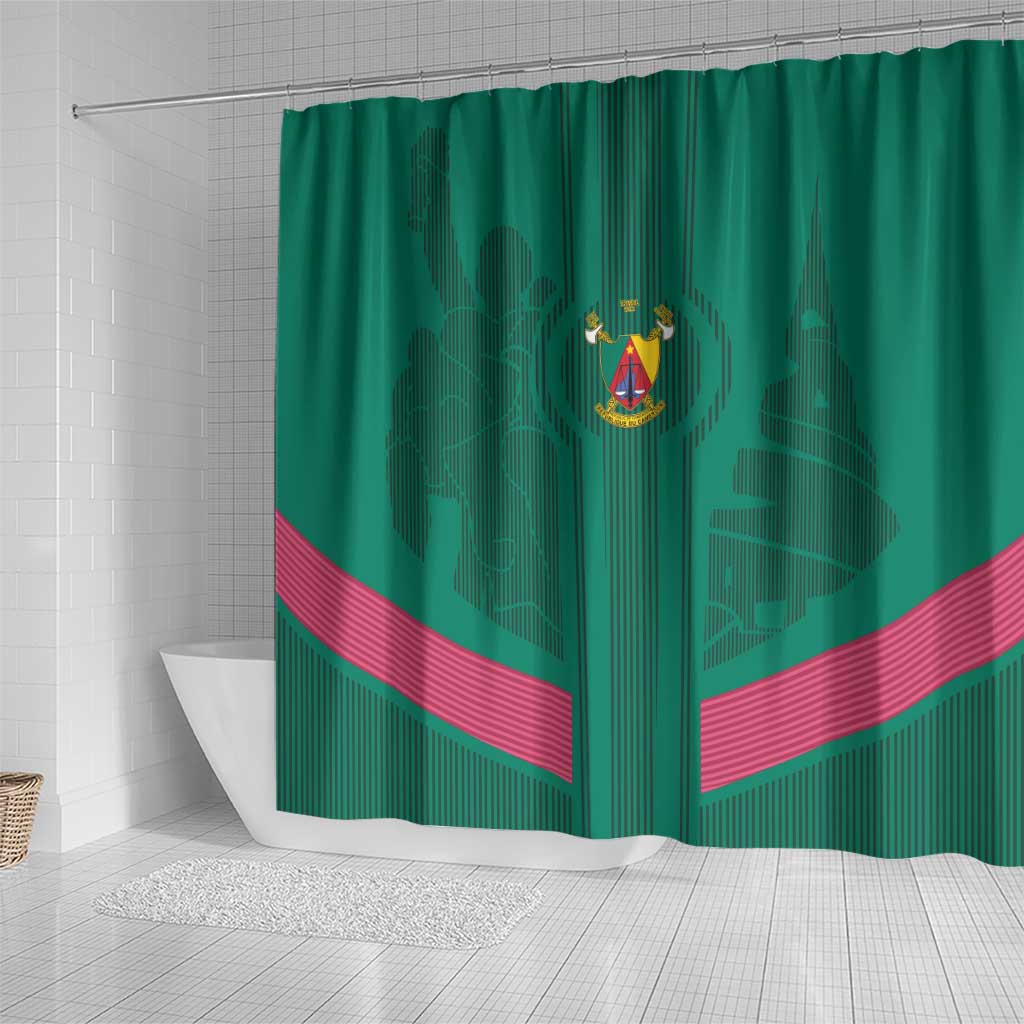 Cameroon Football Shower Curtain Waka Waka - This Time For Africa LT15