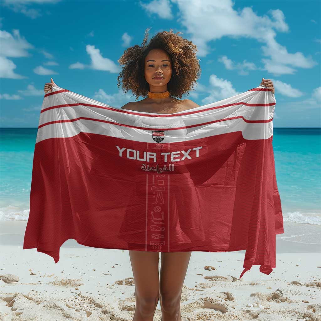 Egyptian Football Custom Sarong Yalla Masr - Red Ver LT15