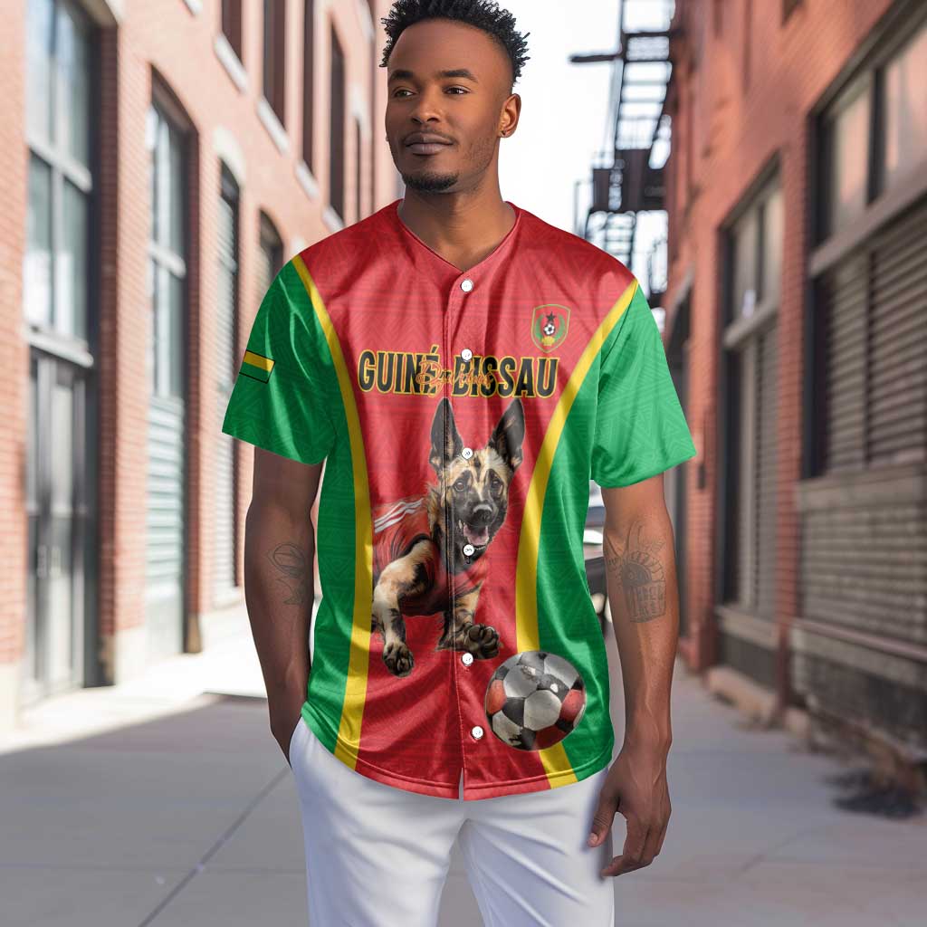 Custom Guinea-Bissau Football Baseball Jersey Go Djurtus Go LT15