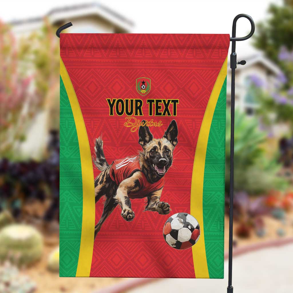 Custom Guinea-Bissau Football Garden Flag Go Djurtus Go LT15