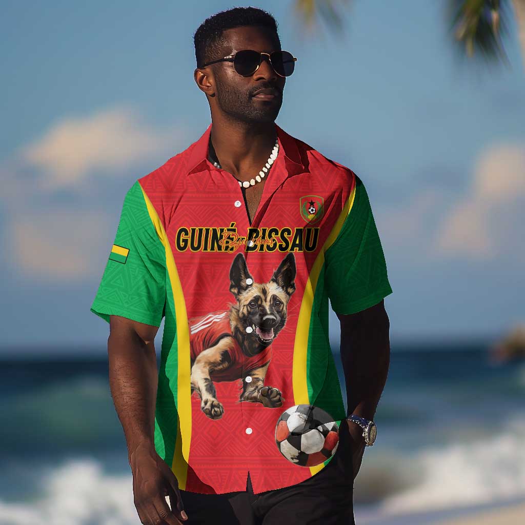 Custom Guinea-Bissau Football Hawaiian Shirt Go Djurtus Go LT15