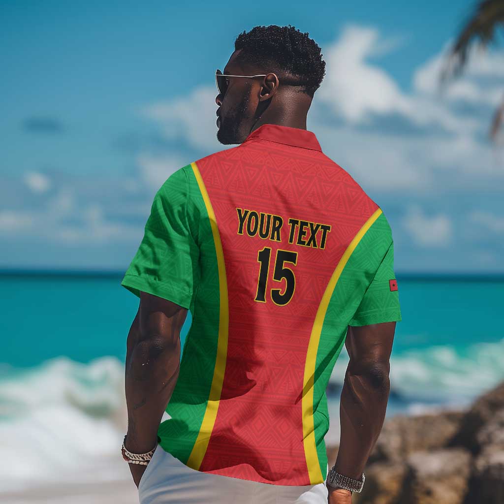 Custom Guinea-Bissau Football Hawaiian Shirt Go Djurtus Go LT15
