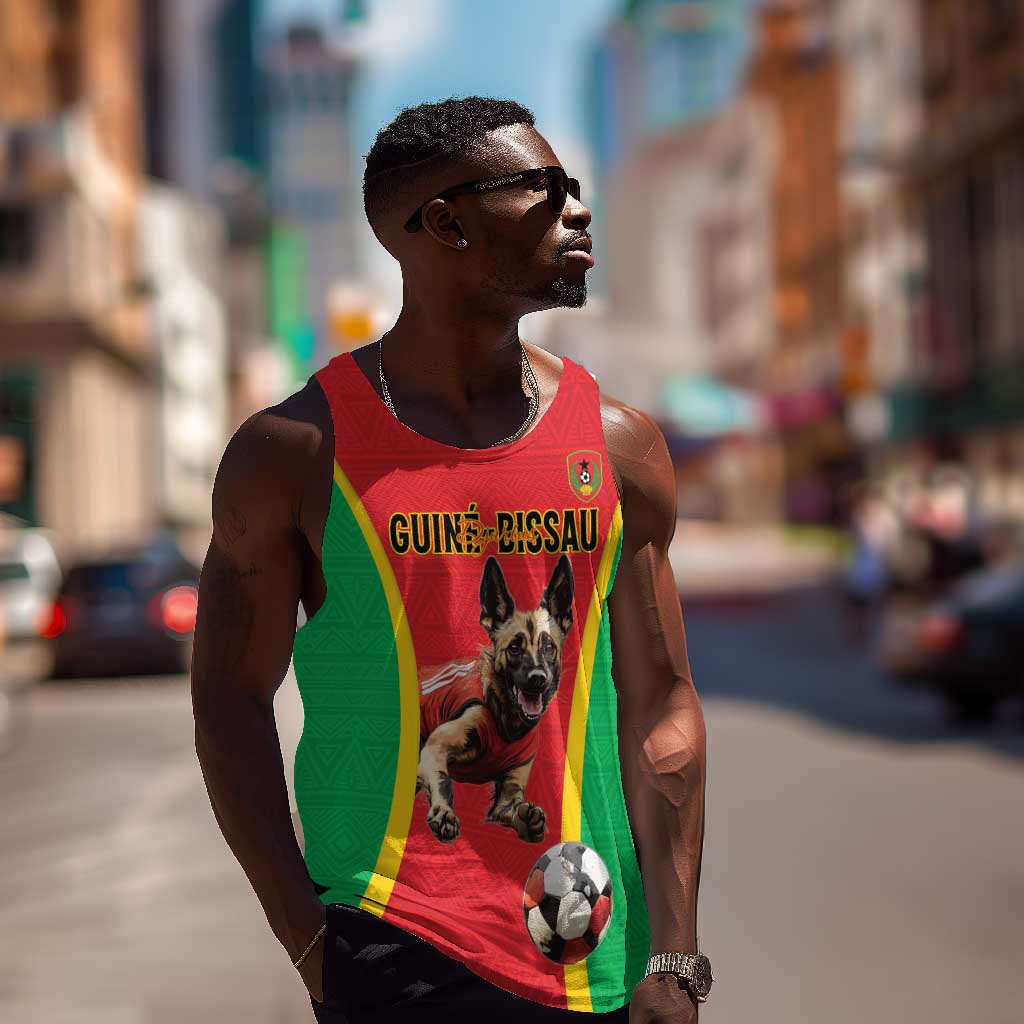 Custom Guinea-Bissau Football Men Tank Top Go Djurtus Go LT15