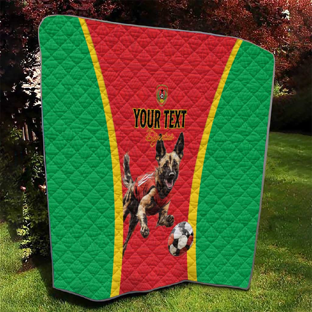 Custom Guinea-Bissau Football Quilt Go Djurtus Go LT15
