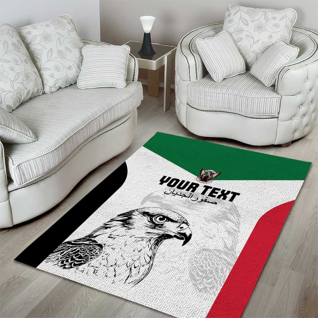 Custom Sudan Football Area Rug Yalla Sudan LT15