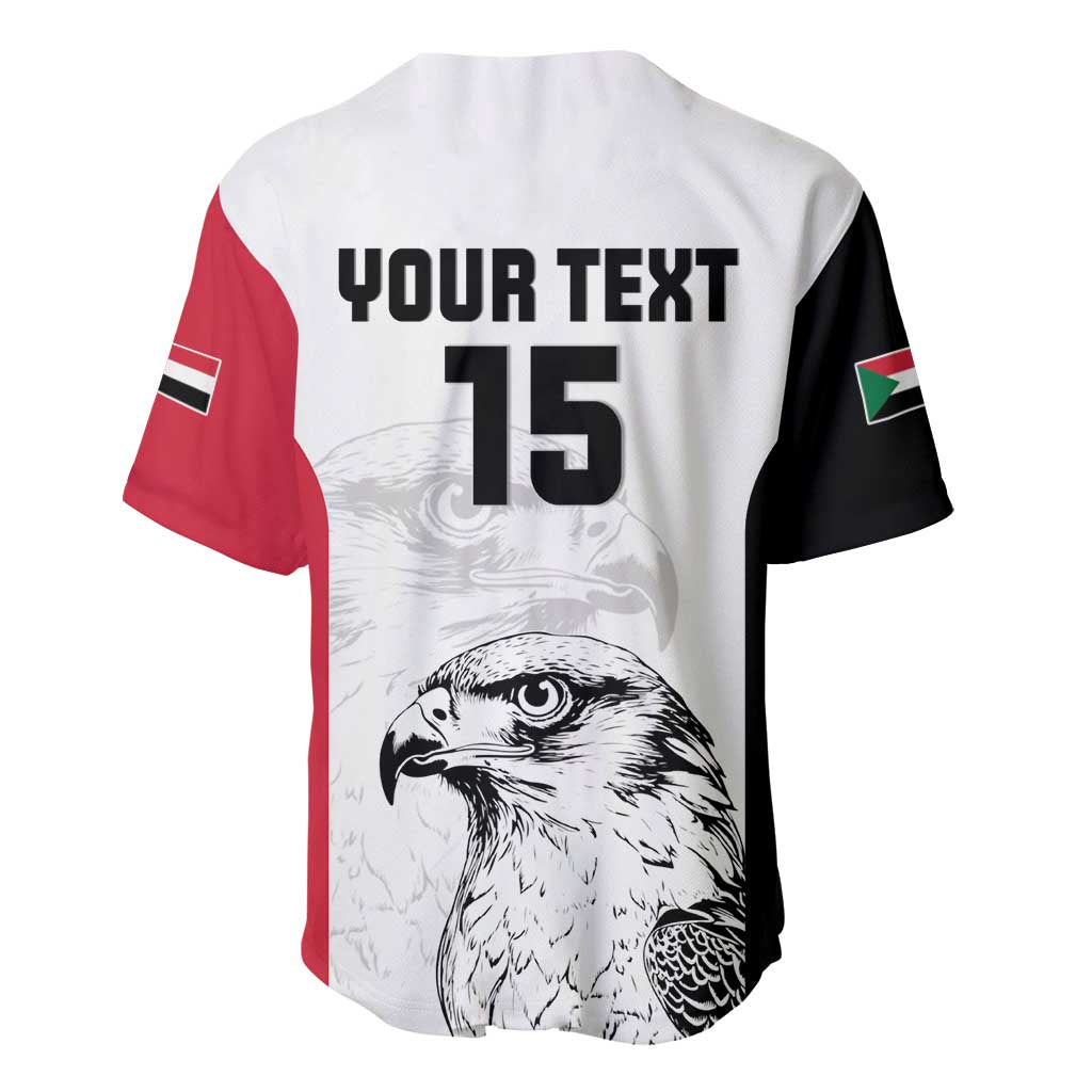 Custom Sudan Football Baseball Jersey Yalla Sudan LT15