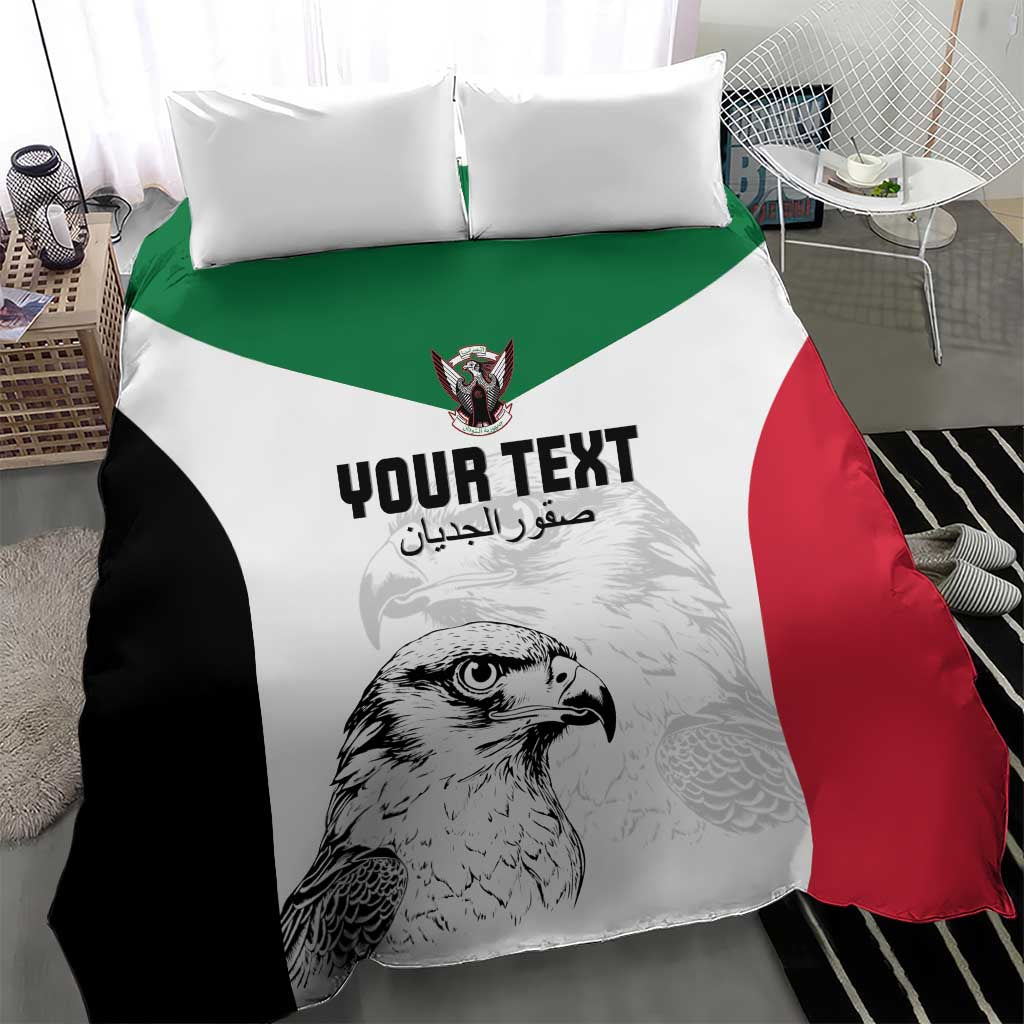 Custom Sudan Football Bedding Set Yalla Sudan LT15