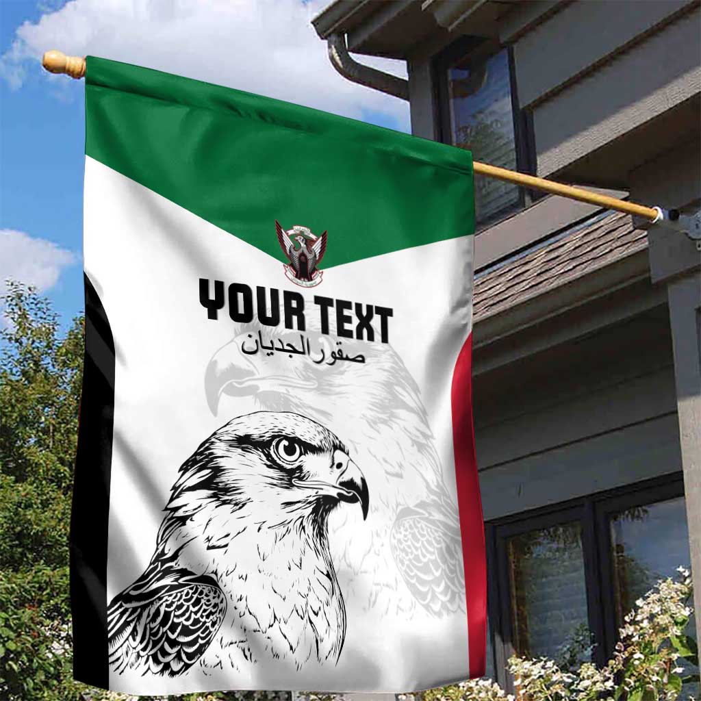 Custom Sudan Football Garden Flag Yalla Sudan LT15