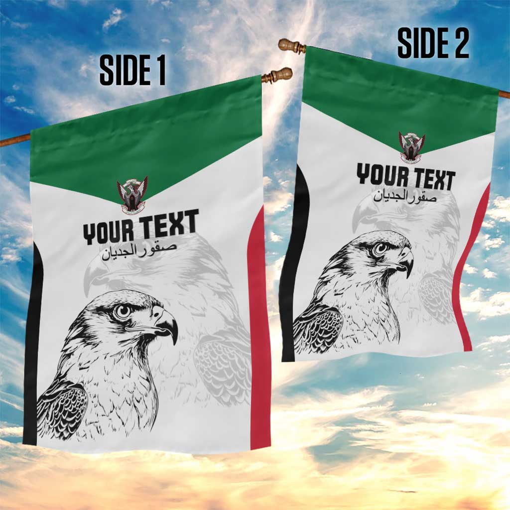 Custom Sudan Football Garden Flag Yalla Sudan LT15